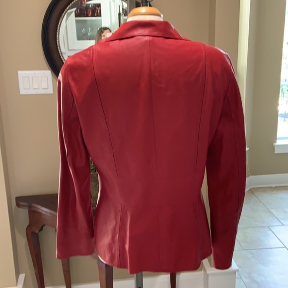 Lafayette 148 NY Lambskin Leather Jacket - Picture 11 of 16